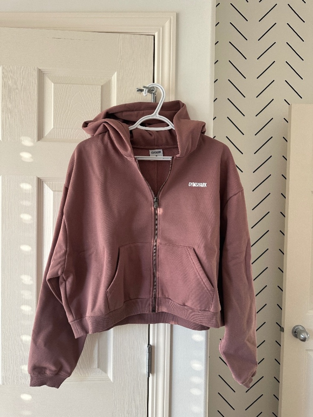 Gymshark Crop Fleece Hoodie